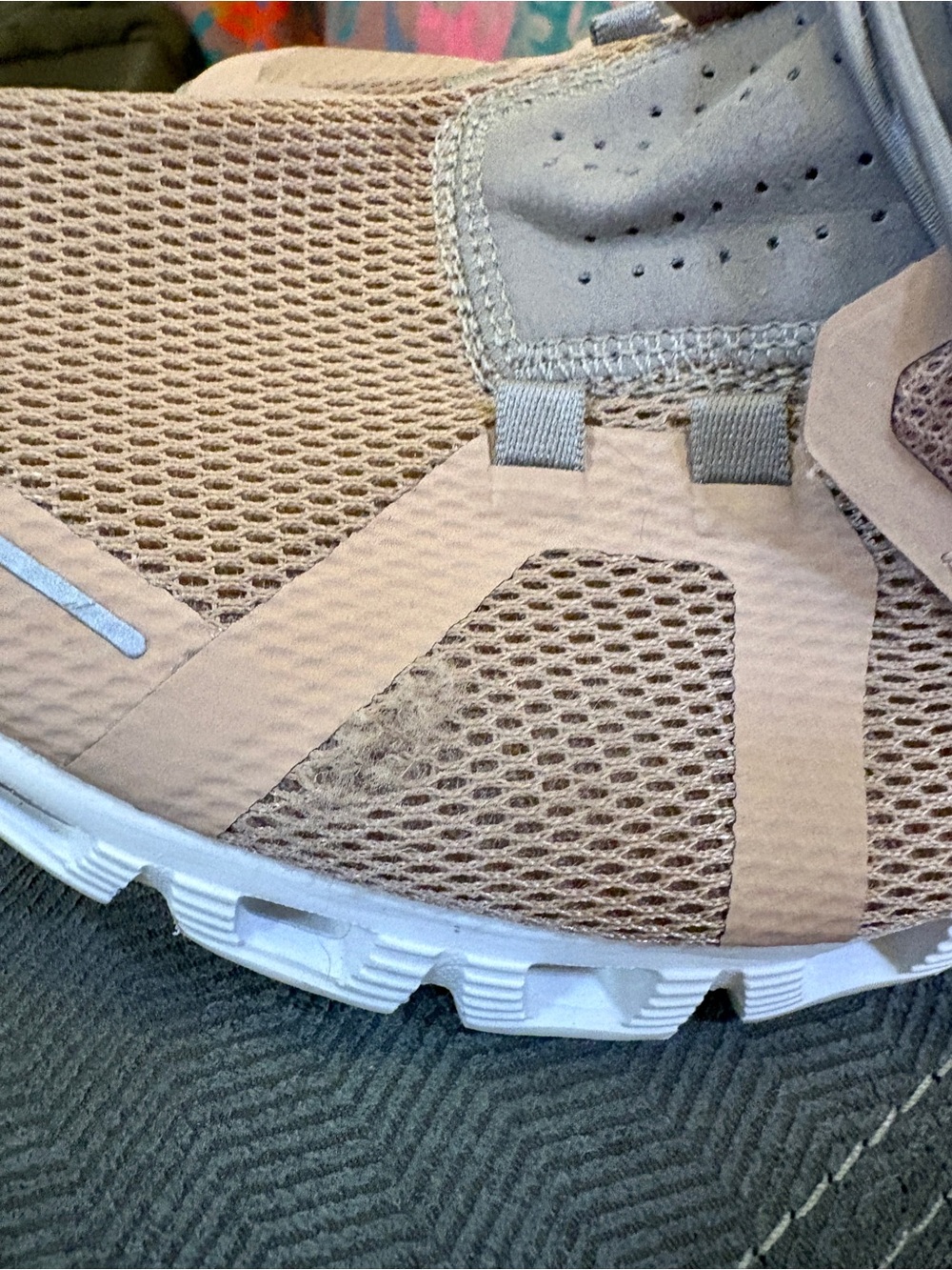 On Women’s Cloudrunning Athletic Shoes - Rose Tan - Picture 3 of 8